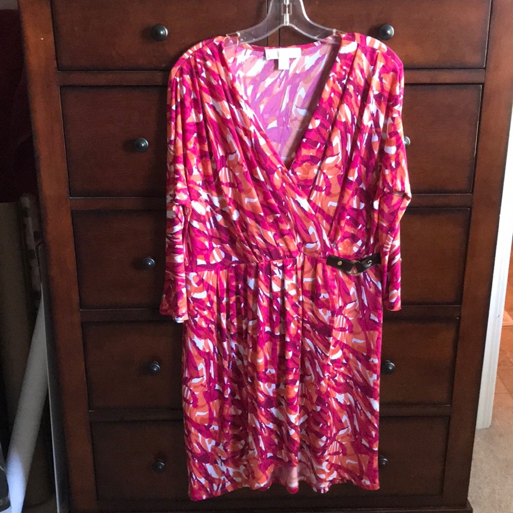 Michael Kors Pink Multicolored Dress